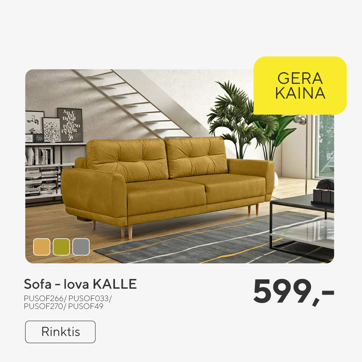 Sofa-lova KALLE